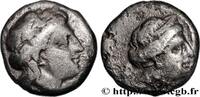 Classic 3 (350 BC to 323 BC) Diobole AIOLIS - LESBOS ISLAND - MYTILENE Mytilène, Éolide c. 400-350 AC. (10mm, 1,24g, 6h) -