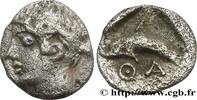Classic 2 (400 BC to 350 BC) Hemiobole THRACE - THRACIAN ISLANDS - THASOS Thrace, Thasos c. 411-404 AC. (7mm, 0,23g, 12h) -