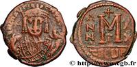 THE EMPIRE FROM ANASTASIUS TO MAURICE TIBERIUS (49 Follis MAURICE TIBERIUS Theoupolis (Antioche) 601-602 (27,5mm, 10,23g, 6h) -