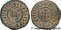 THE ORIENTAL WORLD (ARABO-BYZANTINE, CILICIA, ARME Tank ou obole de bronze CILICIA - KINGDOM OF ARMENIA - LEO I King of Armenia Sis c. 1198-1219 (28,5mm, 8,06g, 3h) -