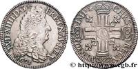 FRANCE Demi-écu aux huit L, 1er type LOUIS XIV THE SUN KING Paris 1691 (33,5mm, 13,55g, 6h) -