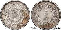 JAPAN 50 Sen an 41 Meiji (Mutsuhito) soleil JAPAN 1908 (27,5mm, 10,08g, 6h) -