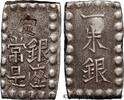 JAPAN 1 Shu (Isshu Gin) Meiji JAPAN n.d. (15,36mm, 1,83g, 12h) -
