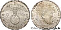 GERMANY 2 Reichsmark Maréchal Paul von Hindenburg GERMANY Berlin 1937 (25mm, 8,04g, 12h) -