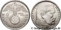 GERMANY 2 Reichsmark Maréchal Paul von Hindenburg GERMANY Vienne 1938 (25mm, 8,10g, 12h) -