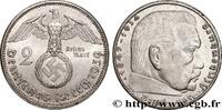 GERMANY 2 Reichsmark Maréchal Paul von Hindenburg GERMANY Berlin 1939 (25mm, 8,06g, 12h) -