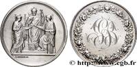 FRANCE Médaille de mariage AMOUR ET MARIAGE 1866 (36,5mm, 21,73g, 12h) -