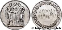 FRANCE Médaille de mariage, La Religion les unit AMOUR ET MARIAGE 1864 (36,5mm, 22,04g, 12h) -