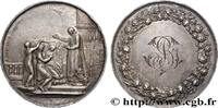 FRANCE Médaille de mariage AMOUR ET MARIAGE 1866 (30mm, 11,92g, 12h) -