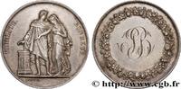 FRANCE Médaille de mariage, Fidélité et Bonheur AMOUR ET MARIAGE 1859 (33,5mm, 16,06g, 12h) -