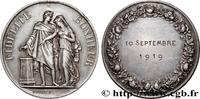 FRANCE Médaille de mariage, Fidélité et Bonheur AMOUR ET MARIAGE 1919 (32mm, 16,50g, 12h) -