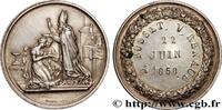 FRANCE Médaille de mariage AMOUR ET MARIAGE 1858 (27,5mm, 10,09g, 12h) -