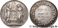 FRANCE Médaille, Mariage chrétien AMOUR ET MARIAGE 1925 (30mm, 11,80g, 12h) -