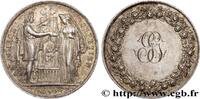 FRANCE Médaille, Mariage chrétien AMOUR ET MARIAGE 1842 (29,5mm, 12,54g, 6h) -