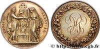 FRANCE Médaille, Mariage chrétien AMOUR ET MARIAGE 1872 (29,5mm, 12,19g, 6h) -