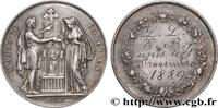 FRANCE Médaille, Mariage chrétien AMOUR ET MARIAGE 1889 (30mm, 12g, 12h) -