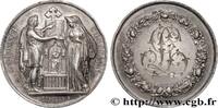 FRANCE Médaille, Mariage chrétien AMOUR ET MARIAGE 1880 (30,5mm, 11,88g, 12h) -