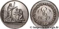 FRANCE Médaille de mariage, Connubium Christianum AMOUR ET MARIAGE 1864 (33,50mm, 15,66g, 12h) -
