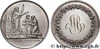 FRANCE Médaille de mariage, Connubium Christianum AMOUR ET MARIAGE 1849 (33,50mm, 16,66g, 12h) -