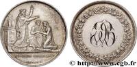 FRANCE Médaille de mariage, Connubium Christianum AMOUR ET MARIAGE 1850 (33mm, 16,89g, 12h) -