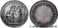 FRANCE Médaille, Mariage chrétien AMOUR ET MARIAGE n.d. (23,5mm, 5,09g, 12h) -