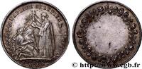 FRANCE Médaille, Mariage chrétien AMOUR ET MARIAGE n.d. (23,5mm, 5,20g, 12h) -