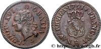 FRANCE Liard dit “à l'écu” LOUIS XVI La Rochelle 1791 (23,5mm, 2,99g, 6h) -