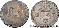 FRANCE Teston à la tête nue, 1er type HENRY II Saint-Lô 1552 (27mm, 7,76g, 2h) -