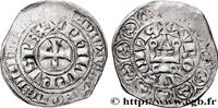 FRANCE Maille demie ou maille blanche tournois à l'0 long PHILIP IV THE FAIR s.l. s.m. (23mm, 2,25g, 12h) -