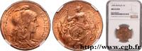 FRANCE 5 centimes Daniel-Dupuis III REPUBLIC 1899 (25mm, 5g, 6h) -