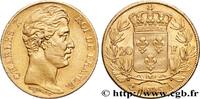 FRANCE 20 francs or Charles X CHARLES X Paris 1825 (21mm, 6,39g, 6h) -