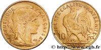 FRANCE 10 francs Coq III REPUBLIC Paris 1911 (19mm, 3,22g, 6h) -
