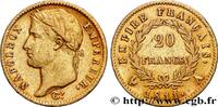 FRANCE 20 francs or Napoléon, tête laurée, Empire françai PREMIER EMPIRE / FIRST FRENCH EMPIRE Paris 1811 (21mm, 6,39g, 6h) -