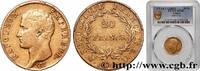 FRANCE 20 francs Napoléon tête nue, calendrier révolution PREMIER EMPIRE / FIRST FRENCH EMPIRE Turin 1805 (21mm, 6,45g, 6h) -