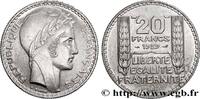 FRANCE Essai en argent de 20 francs Turin III REPUBLIC 1929 (35mm, 19,90g, 6h) -