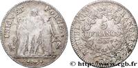 FRANCE 5 francs Union et Force, Union serré, seulement gl DIRECTOIRE Bayonne 1799 (37mm, 24,71g, 6h) -