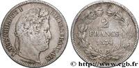 FRANCE 2 francs Louis-Philippe LOUIS-PHILIPPE I Nantes 1834 (27mm, 9,86g, 6h) -