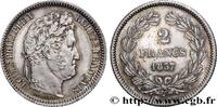 FRANCE 2 francs Louis-Philippe LOUIS-PHILIPPE I Rouen 1837 (27mm, 9,95g, 6h) -