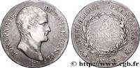 FRANCE 5 francs Bonaparte Premier Consul CONSULATE Marseille 1804 (37mm, 24,71g, 6h) -