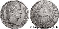 FRANCE 5 francs Napoléon Empereur, Empire français PREMIER EMPIRE / FIRST FRENCH EMPIRE Rouen 1811 (37mm, 24,87g, 6h) -