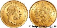 AUSTRIA 4 Florins ou 10 Francs François-Joseph Ier AUSTRIA Vienne 1892 (19mm, 3,25g, 12h) -