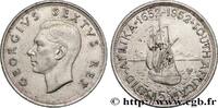 SOUTH AFRICA 5 Shillings 300e anniversaire fondation de la vill SOUTH AFRICA Pretoria 1952 (38,5mm, 28,27g, 12h) -