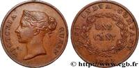 STRAITS SETTLEMENTS 1 Cent Victoria East India Company STRAITS SETTLEMENTS 1845 (28,50mm, 9,49g, 6h) -