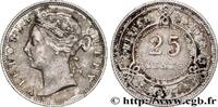 BRITISH HONDURAS 25 Cent Victoria BRITISH HONDURAS 1897 (23mm, 5,79g, 6h) -