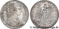GERMANY - FREE CITY OF FRANKFURT 2 Thaler GERMANY - FREE CITY OF FRANKFURT Francfort 1861 (41mm, 37,03g, 12h) -