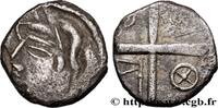 FRANCE Drachme type de Belvès S.234 GALLIA - SOUTH WESTERN GAUL - PETROCORII (Area of Perigueux) Ier siècle av. J.-C. (12,5mm, 1,70g, 6h) -