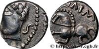 FRANCE Denier SOLIMA/COLIMA au gros œil GALLIA BELGICA - LEUCI (Area of Toul) c. 60-40 AC. (13mm, 1,77g, 9h) -