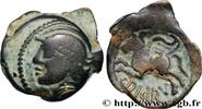 FRANCE Bronze CRICIRV GALLIA BELGICA - SUESSIONES (Area of Soissons) c. 50-40 AC. (20,5mm, 4,10g, 10h) -