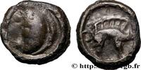 FRANCE Potin au sanglier et à la croisette GALLIA - AULERCI EBUROVICES (Area of Évreux) Évreux (27) c. 60-50 AC. (15mm, 2,51g, 9h) -