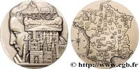 FRANCE Médaille, France touristique par Pierre Turin, ref CINQUIÈME RÉPUBLIQUE Monnaie de Paris (1953)/1977 (80,5mm, 385,19g, 12h) -